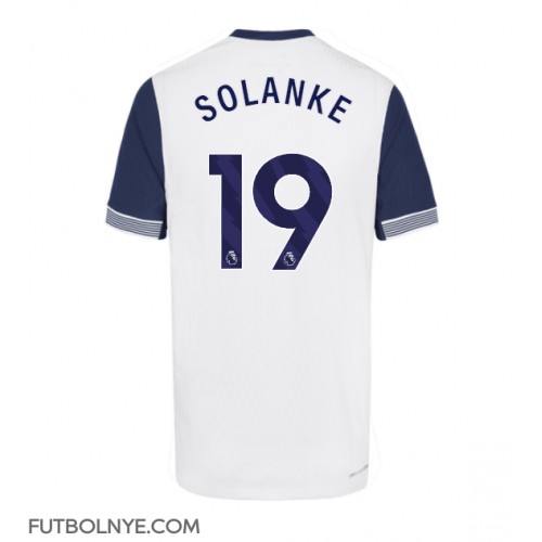 Camiseta Tottenham Hotspur Dominic Solanke #19 Primera Equipación 2024-25 manga corta